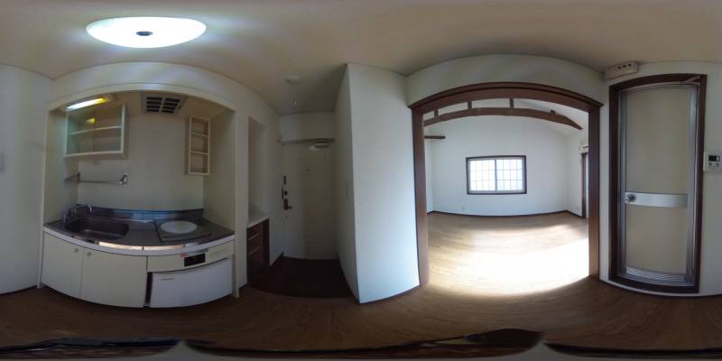 パノラマ画像玄関