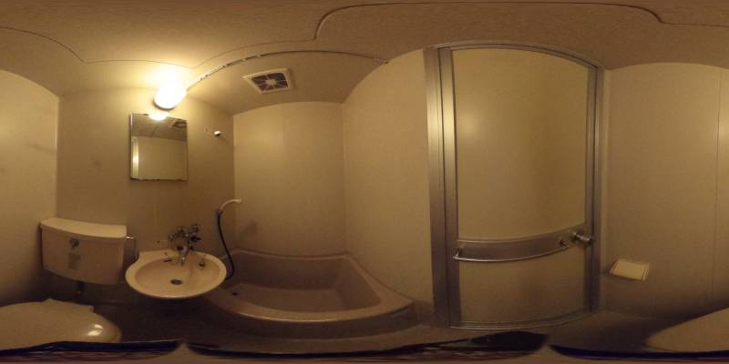 パノラマ画像バスルーム