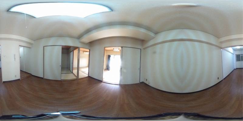 パノラマ画像リビング