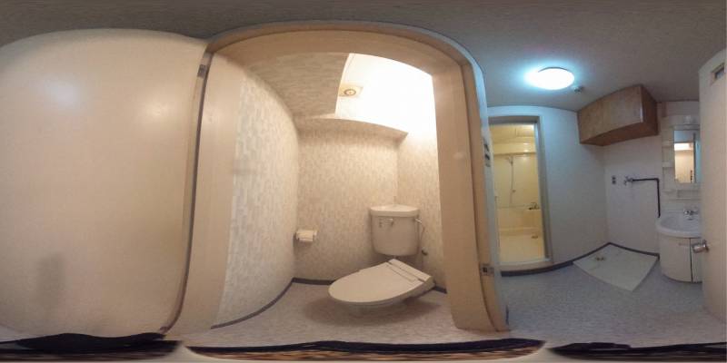 パノラマ画像トイレ