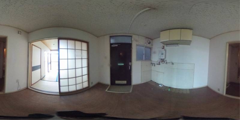 パノラマ画像玄関