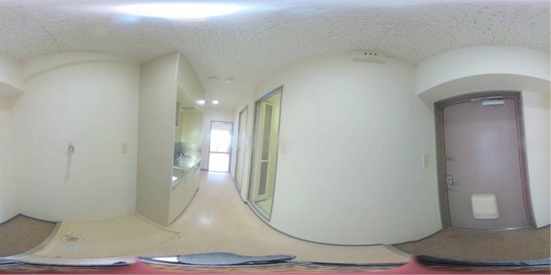 パノラマ画像玄関