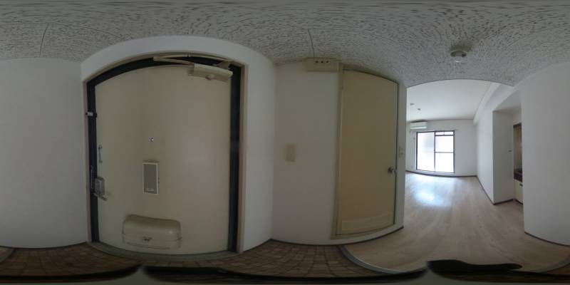 パノラマ画像玄関