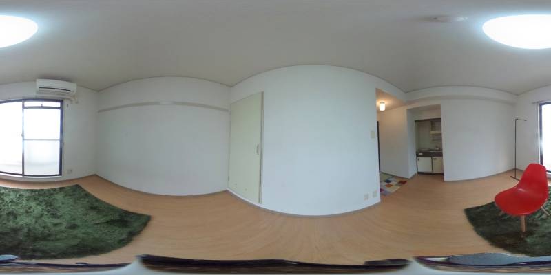 パノラマ画像洋室