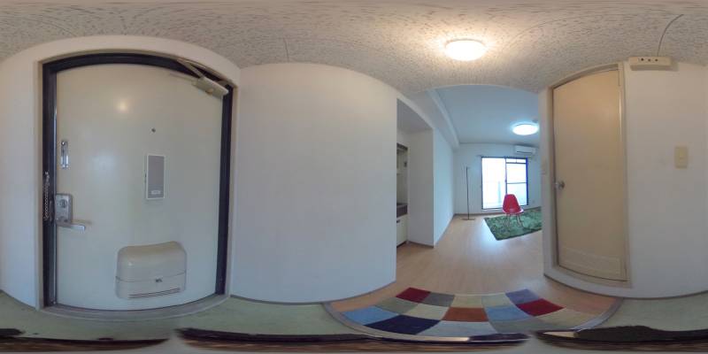 パノラマ画像玄関