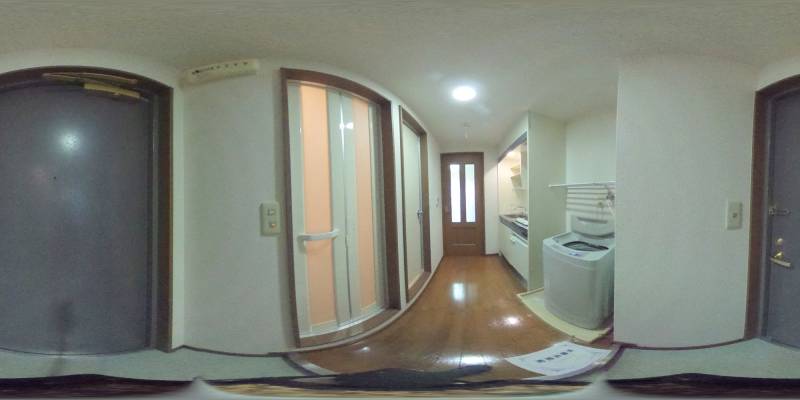 パノラマ画像玄関