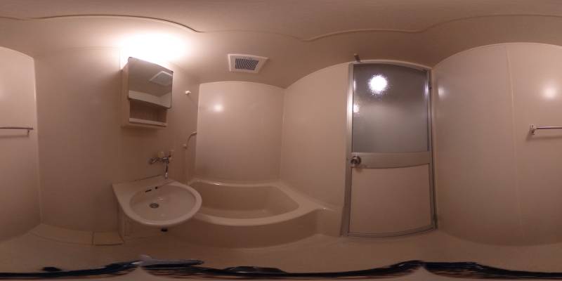 パノラマ画像バスルーム