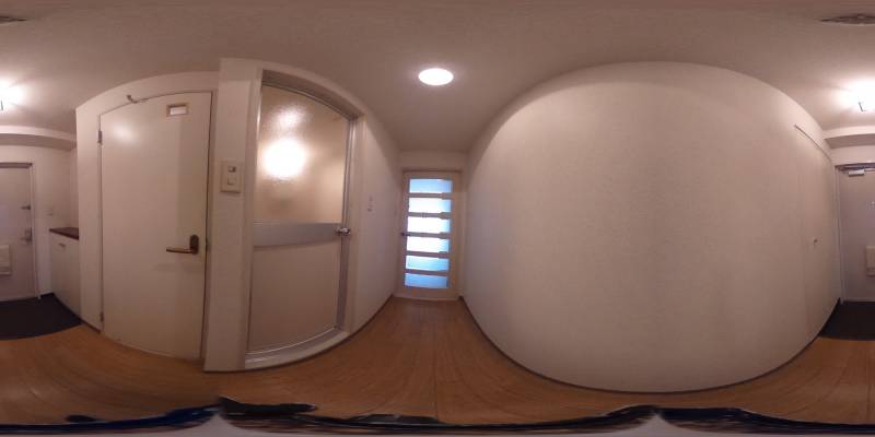 パノラマ画像玄関