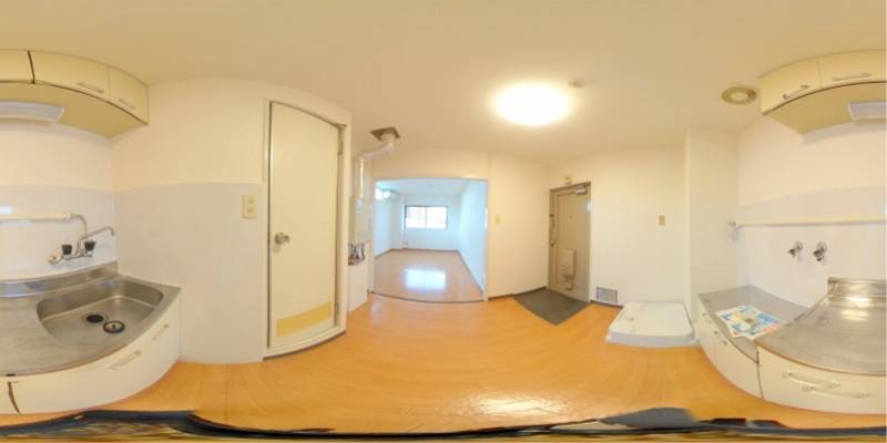 パノラマ画像キッチン