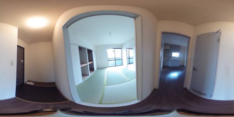 パノラマ画像玄関