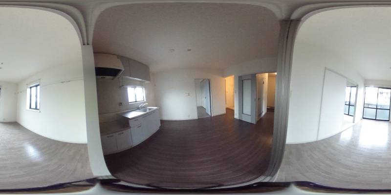 パノラマ画像リビング