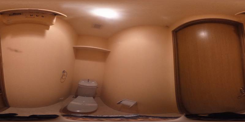 パノラマ画像トイレ