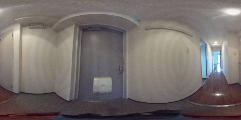 パノラマ画像玄関