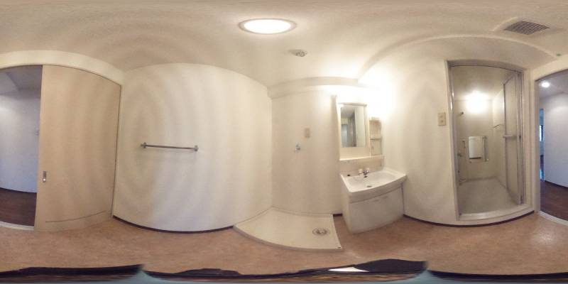 パノラマ画像洗面所