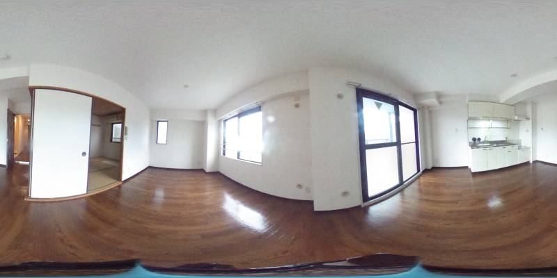 パノラマ画像リビング