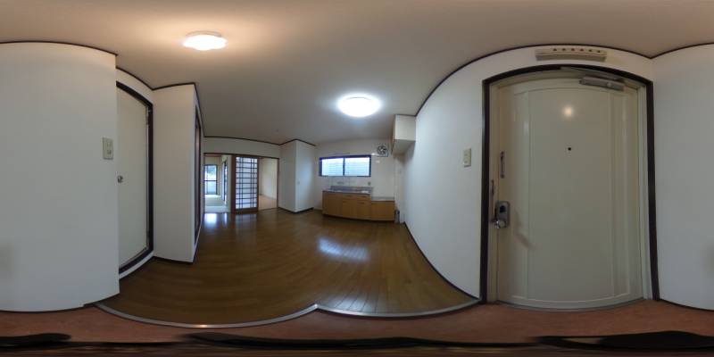 パノラマ画像玄関