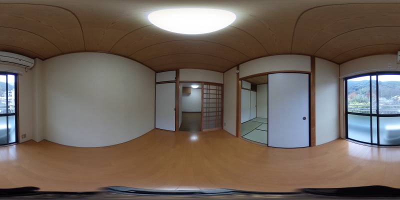 パノラマ画像洋室