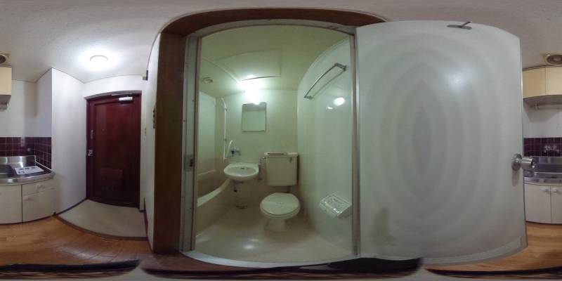 パノラマ画像トイレ