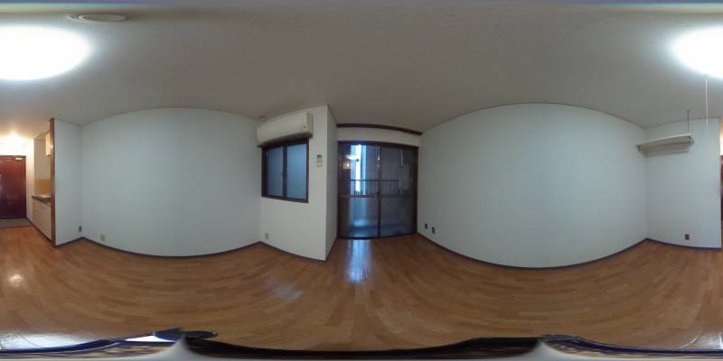 パノラマ画像洋室