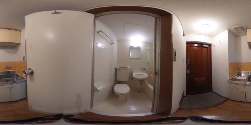 パノラマ画像トイレ