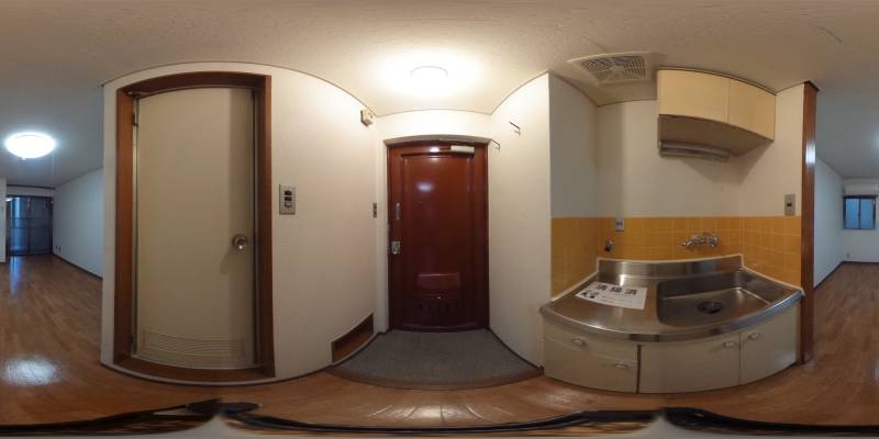 パノラマ画像玄関