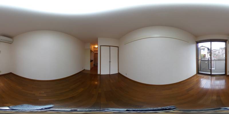 パノラマ画像リビング