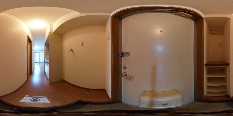 パノラマ画像玄関