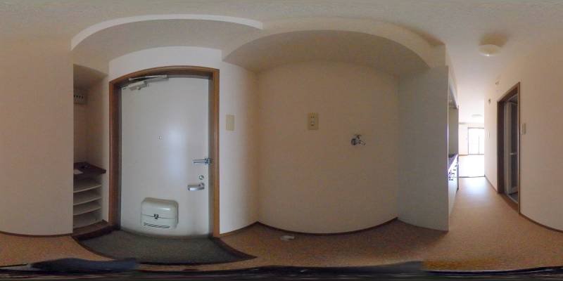 パノラマ画像玄関