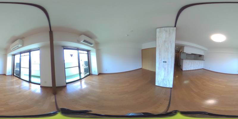 パノラマ画像洋室