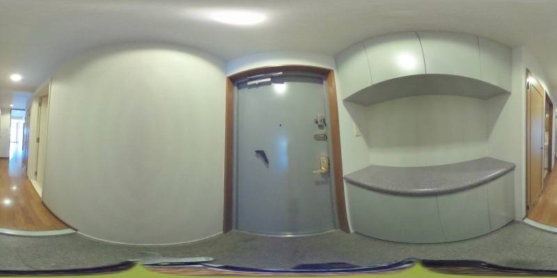 パノラマ画像玄関