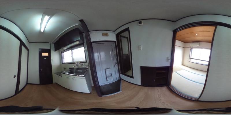 パノラマ画像玄関