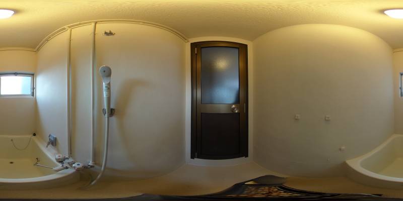 パノラマ画像バスルーム