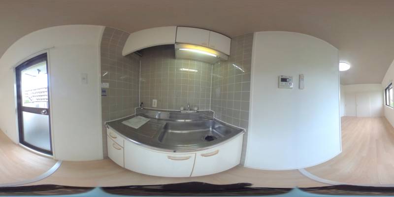 パノラマ画像キッチン