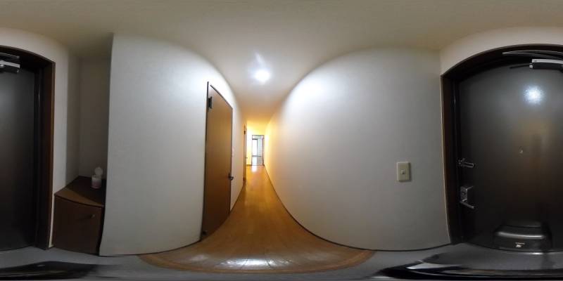 パノラマ画像玄関