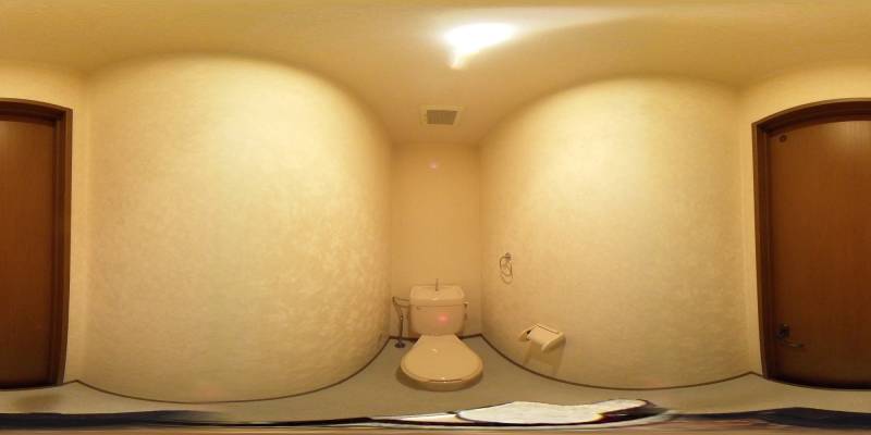 パノラマ画像トイレ