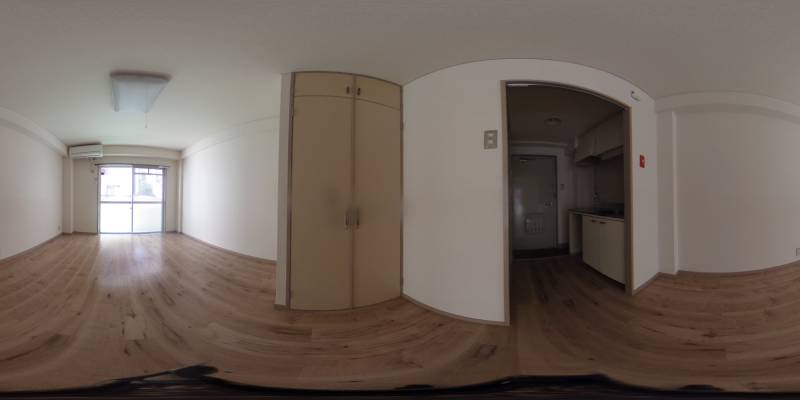 パノラマ画像洋室