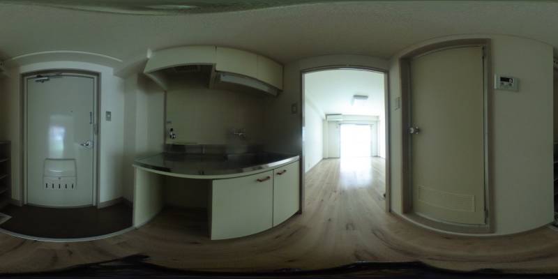 パノラマ画像キッチン