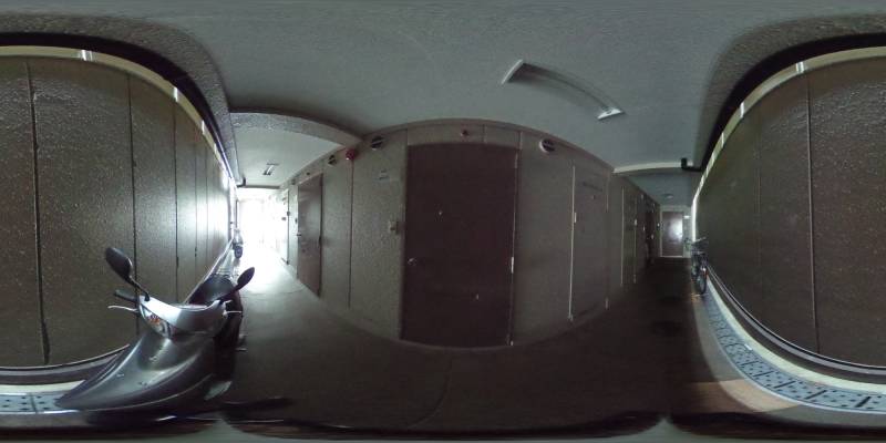 パノラマ画像玄関