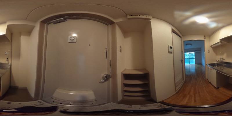 パノラマ画像玄関