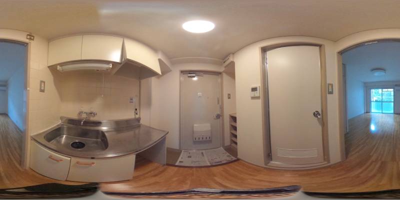 パノラマ画像キッチン