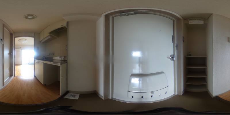 パノラマ画像玄関