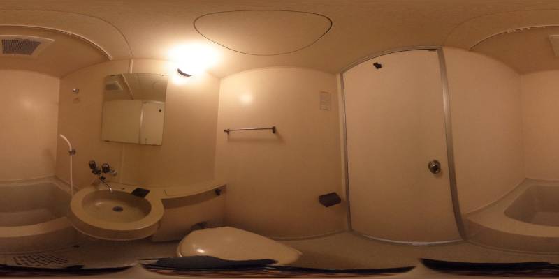 パノラマ画像バスルーム