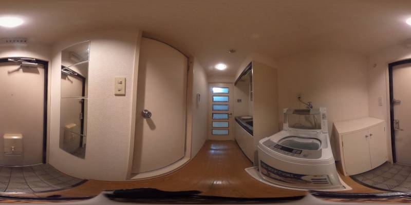 パノラマ画像玄関