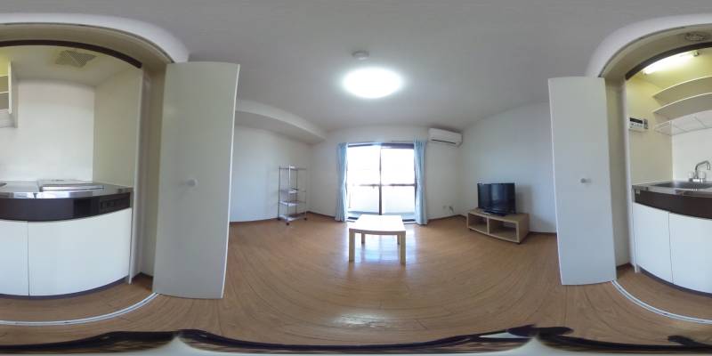 パノラマ画像キッチン