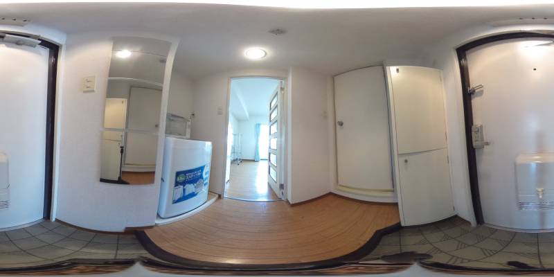 パノラマ画像玄関