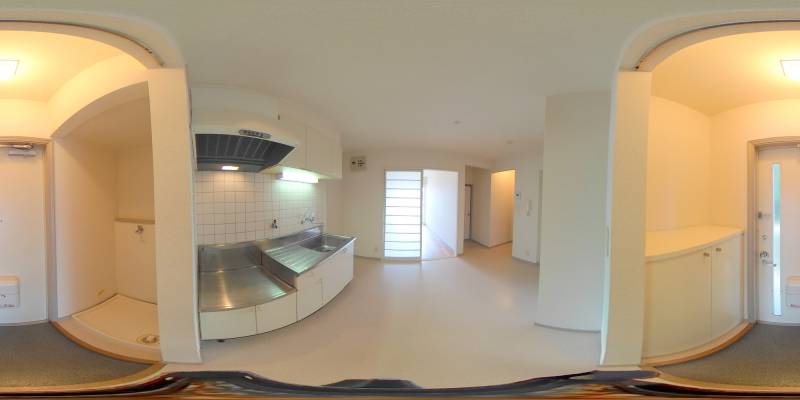 パノラマ画像玄関