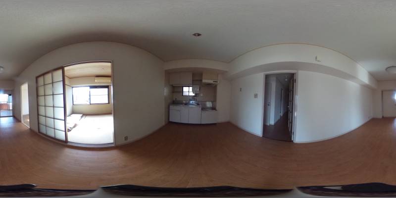 パノラマ画像リビング