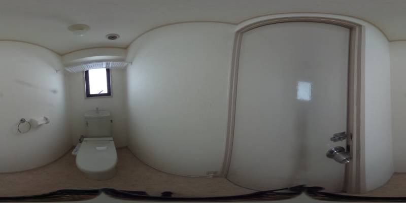 パノラマ画像トイレ