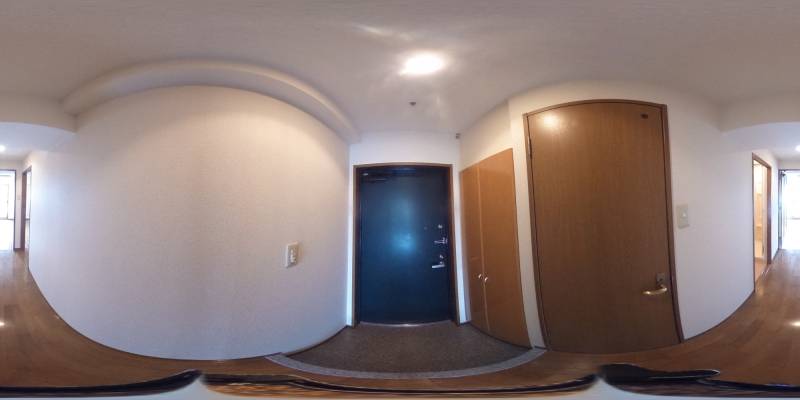 パノラマ画像玄関