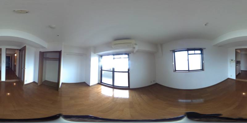 パノラマ画像洋室